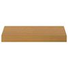 vidaXL Wandregal 2 pcs Beige 40 x 23,5 x 4 cm Holzwerkstoff