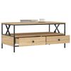 vidaXL Couchtisch Sonoma-Eiche 100x51x45 cm Holzwerkstoff