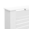 vidaXL Heizk&ouml;rperabdeckung Wei&szlig; 172&times;19&times;81,5 cm MDF