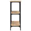 vidaXL Konsolentisch Sonoma-Eiche 100x29x75 cm Holzwerkstoff