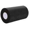 vidaXL Selbstklebendes Kunstrasenband Schwarz 20 x 0,15 cm Vliesstoff
