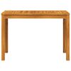 vidaXL Garten-Esstisch 110x55x75 cm Massivholz Akazie