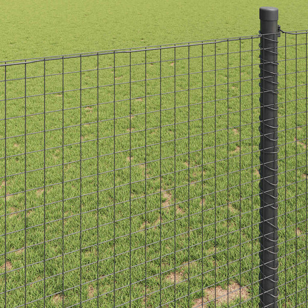 vidaXL Geschwei&szlig;ter Drahtzaun Gr&uuml;n 0,6 x 10 m