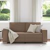 vidaXL Sofa Cappuccino 180 x 78 x 84 cm Stoff