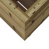 vidaXL Pflanzk&uuml;bel 50x50x72,5 cm Kiefernholz Impr&auml;gniert
