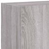 vidaXL TV-Wandschr&auml;nke mit LED-Leuchten 2 Stk. Grau Sonoma 60x35x41 cm