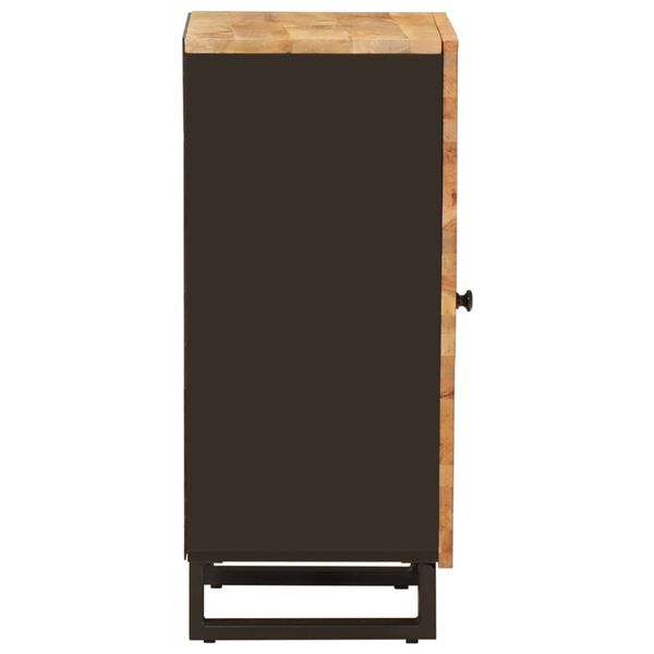 vidaXL Seitenschrank mit T&uuml;r Braun 40 x 33 x 75 cm Massivholz Mango