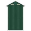 vidaXL Ger&auml;tehaus Gr&uuml;n 192x152,5x237 cm Verzinkter Stahl