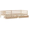 vidaXL Tagesbett mit Schubladen 90x200 cm Massivholz Kiefer