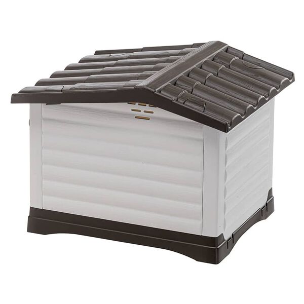 Ferplast Hundeh&uuml;tte Dogvilla 60 58x48x44 cm Grau