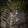 Luxform Solar LED Garten-Partybeleuchtung 12 Stk. Transparent 95220