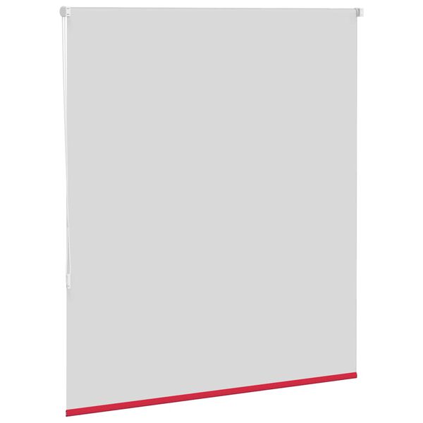 vidaXL Verdunkelungsrollo Rot 120x130cm Stoffbreite 116,6cm Polyester