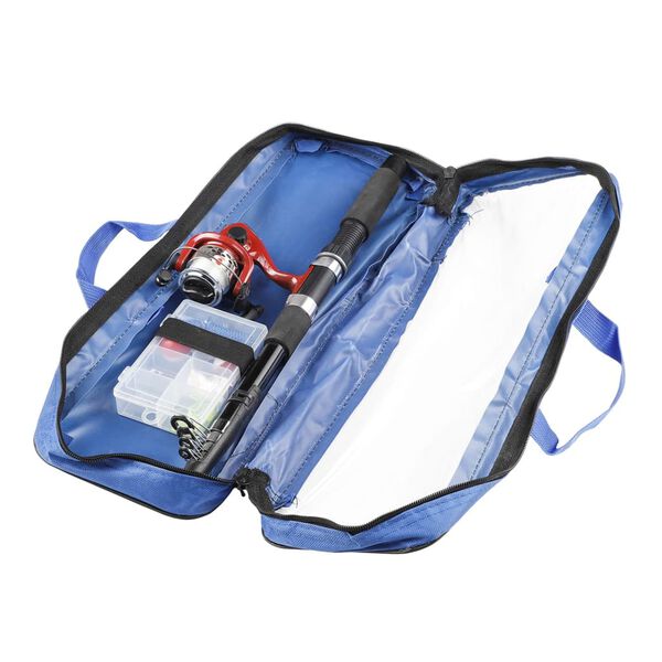 HI Angel-Set mit Teleskoprute Schwarz