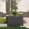 vidaXL Pflanzk&uuml;bel Schwarz 120x80x80 cm Stahl