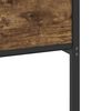 vidaXL Bettgestell ohne Matratze R&auml;uchereiche 80x200 cm Holzwerkstoff