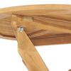 vidaXL 5-tlg. Garten-Essgruppe Massivholz Teak
