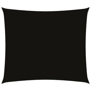 vidaXL Sonnensegel Oxford-Gewebe Rechteckig 2x2,5 m Schwarz