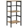 vidaXL B&uuml;cherregal 2 Ebenen 40 x 29,5 x 81 cm Holzwerkstoff