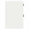vidaXL Aktenschrank Wei&szlig; 44 x 50 x 106,5 cm Kaltgewalzter Stahl