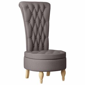 vidaXL Schlafsessel Taupe 56,5 x 70 x 110 cm Stoff