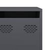 vidaXL TV-Schrank Anthrazit 202x39x43,5 cm Kaltgewalzter Stahl