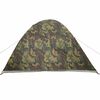 vidaXL Kuppelzelt 4 Personen Camouflage Wasserdicht