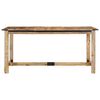 vidaXL Esstisch 160x80x75 cm Massivholz Mango