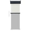 vidaXL Balkon-Seitenmarkise 65x250 cm Creme