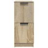 vidaXL Sideboards 2 Stk. Sonoma-Eiche 30x30x70 cm Holzwerkstoff