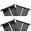vidaXL Solar-Panel f&uuml;r Poolheizung 4 Stk. 80x620 cm