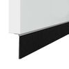 vidaXL Aufsteck T&uuml;rb&uuml;rstendichtungen 2 pcs Silber 100 cm