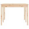 vidaXL Gartentisch 203,5x100x76 cm Massivholz Kiefer