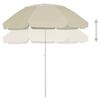 vidaXL Strandschirm Sandgelb 300 cm