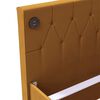 vidaXL Tagesbett mit Matratze USB Braun Samt 90x200 cm