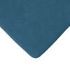 vidaXL Sitzkissen 4 pcs Blau 40 x 40 x 3 cm Samt