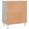 vidaXL Sideboard Betongrau 60x35x70 cm Holzwerkstoff