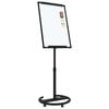 vidaXL Magnetisches Whiteboard Schwarz und Wei&szlig; 62 x 62,5 x 197 cm EPS