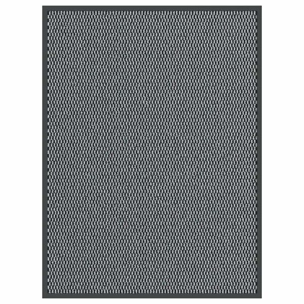 vidaXL Fu&szlig;matte Anthrazit 90x120 cm
