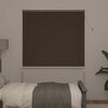 vidaXL Venetianer Jalousie Dunkelbraun mit Muster 150 x 150 cm PVC