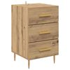 vidaXL Nachttisch Artisan-Eiche 40 x 40 x 66 cm Holzwerkstoff