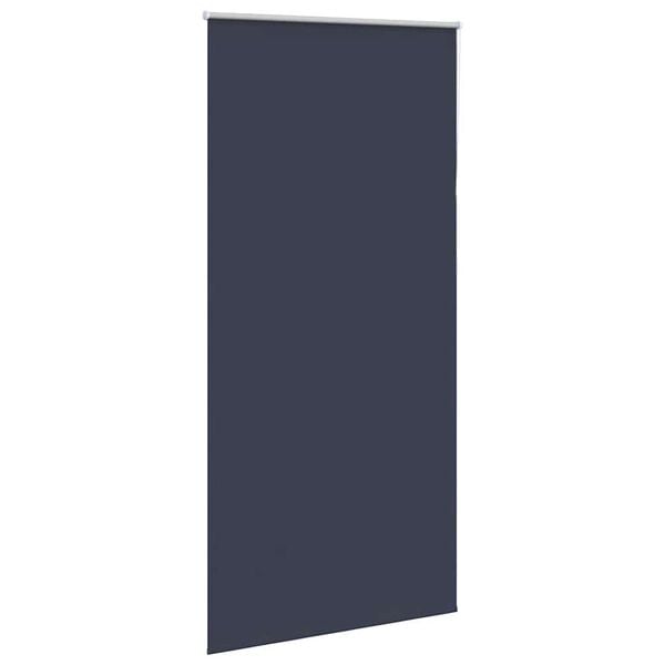 vidaXL Verdunkelungsrollo Marineblau 110x210 cm Stoffbreite 105,7 cm