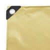 vidaXL Plane 650g / m&sup2; Beige 6 x 8 m Canvas mit PVC-Beschichtung