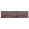 vidaXL Teppichl&auml;ufer MARSA Grau 400 x 100 cm Polyester und PVC