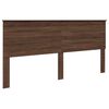 vidaXL Bettrahmen Braun Eichen-Optik 200 x 200 cm Ingenieurs Holz