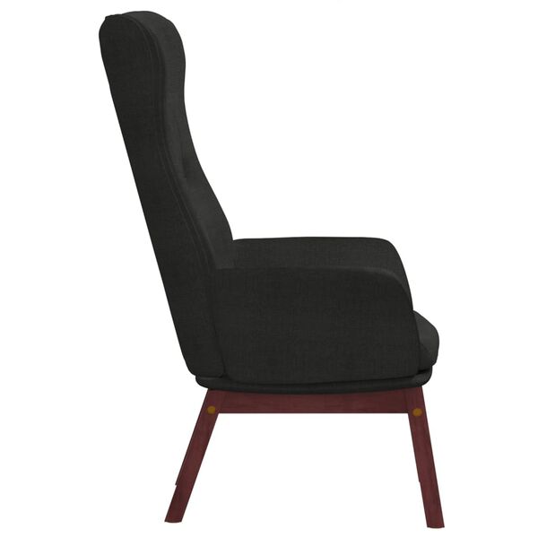 vidaXL Relaxsessel Schwarz Stoff
