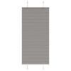 vidaXL Plissee Anthrazit 60x100 cm Stoffbreite 59,4 cm Polyester