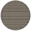 vidaXL 3-tlg. Bistro-Set mit Kissen Grau Poly Rattan