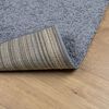 vidaXL Teppich Shaggy Hochflor Modern Blau 240x240 cm