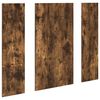 vidaXL Wandmontierter nachttisch Ger&auml;ucherte Eiche 96 x 1,5 x 90 cm