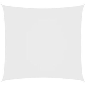 vidaXL Sonnensegel Oxford-Gewebe Quadratisch 2x2 m Wei&szlig;